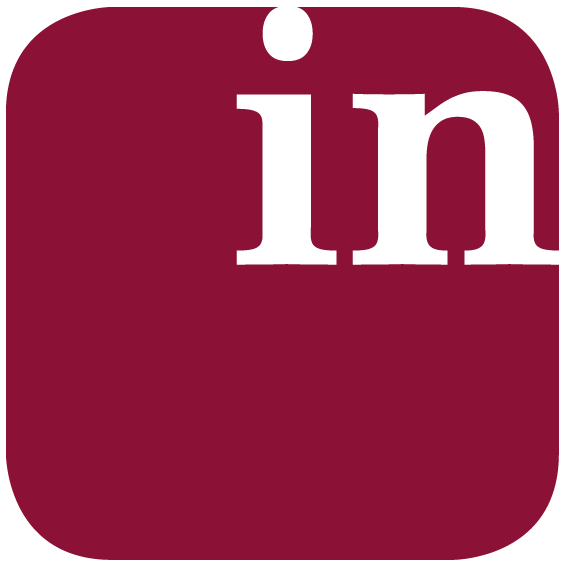 Logo Integrierte Mediation (weinrot mit weißem Schriftzug)